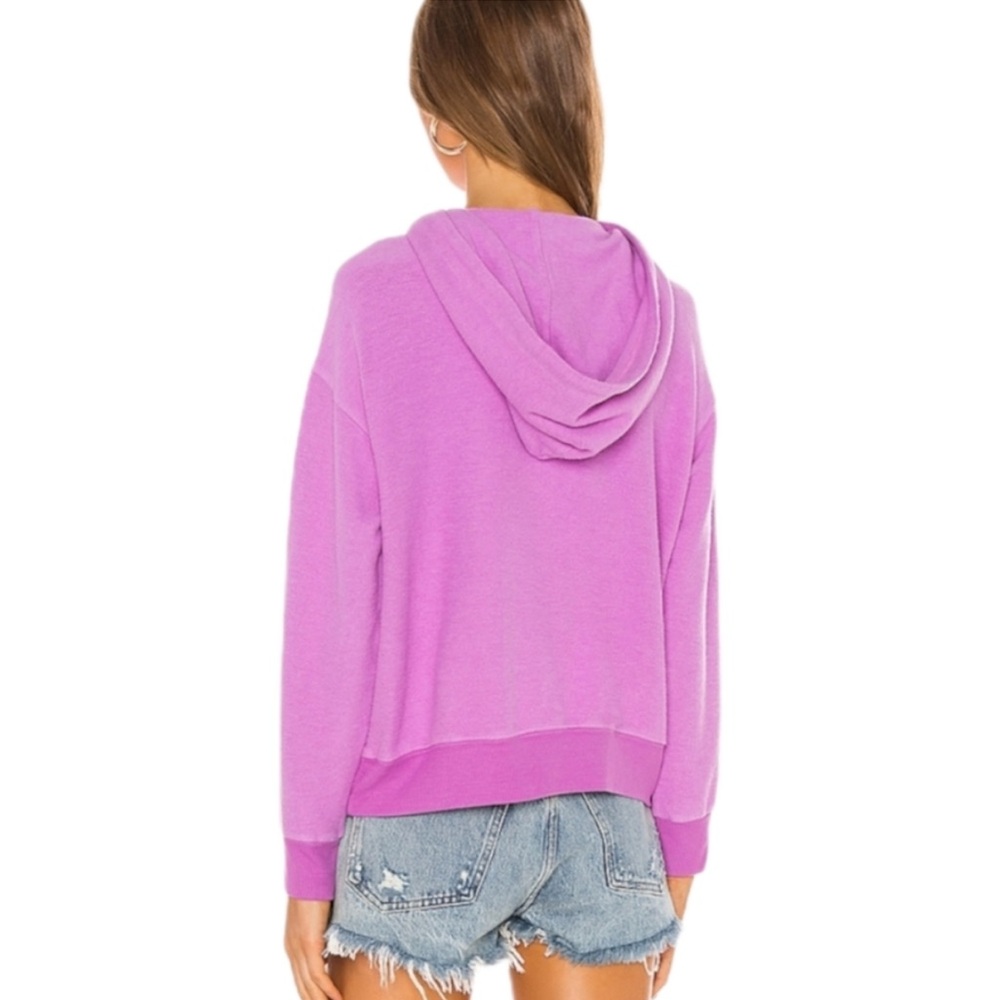 Monrow Reversed College Pullover - image 2